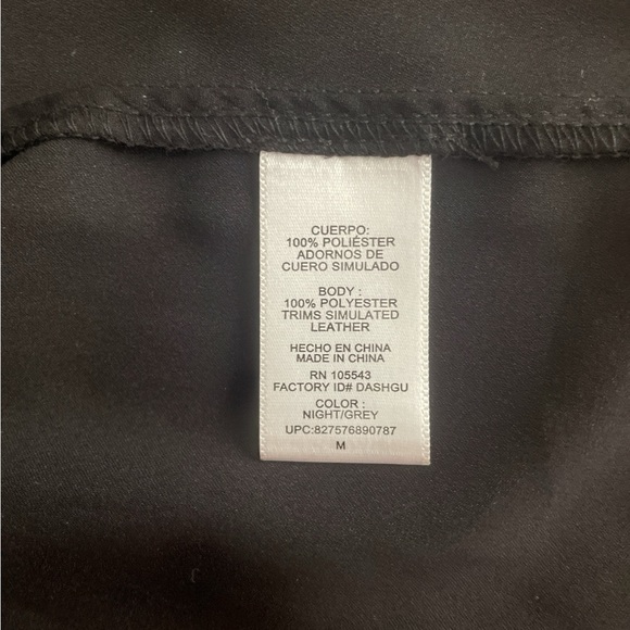 Elie Tahari Black Sheer Zip-Front Blouse - Picture 8 of 8